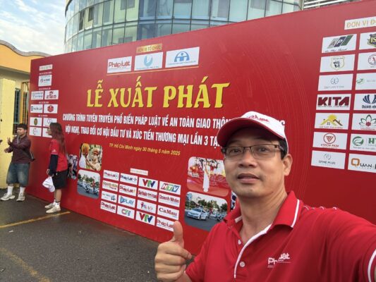 Kim Chi Cát Tường Đồng Hành Cùng Báo Pháp Luật Việt Nam Trong Caravan Từ Thiện Cà Mau 30/5