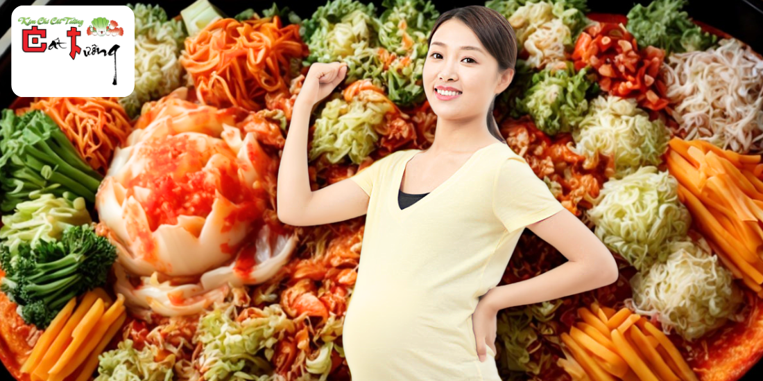 Bầu Ăn Kim Chi Được Không