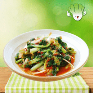 Kim chi củ cải non mùa hè với Eolgari