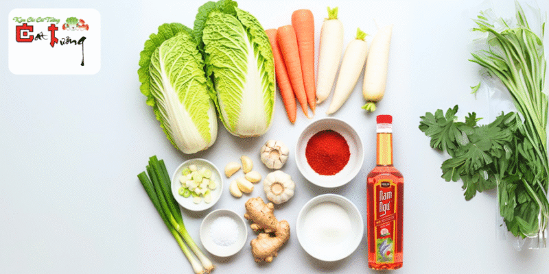 Cách Làm Kim Chi Không Cần Bột Nếp
